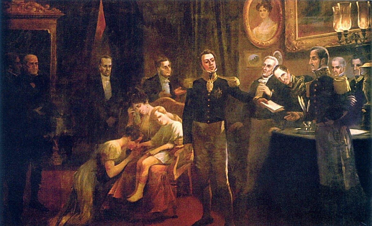 A abdicação, por Aurélio de Figueiredo · Aurélio de Figueiredo · 1911