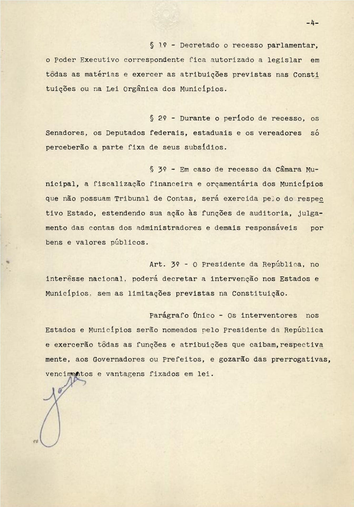 Página do Ato Institucional nº 5 · autoria não identificada · 13 December 1968