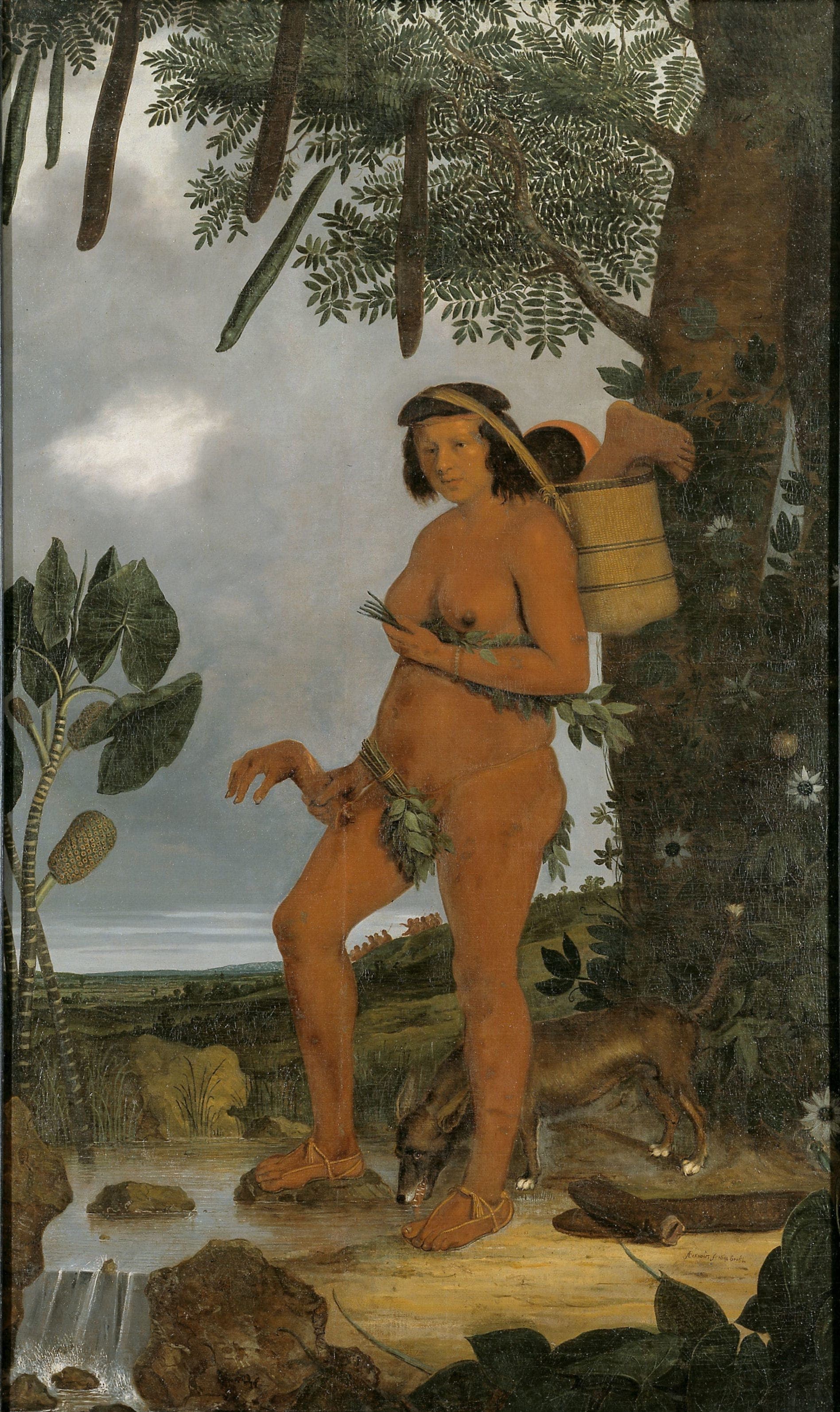 Mulher tapuia · Albert Eckhout · 1641