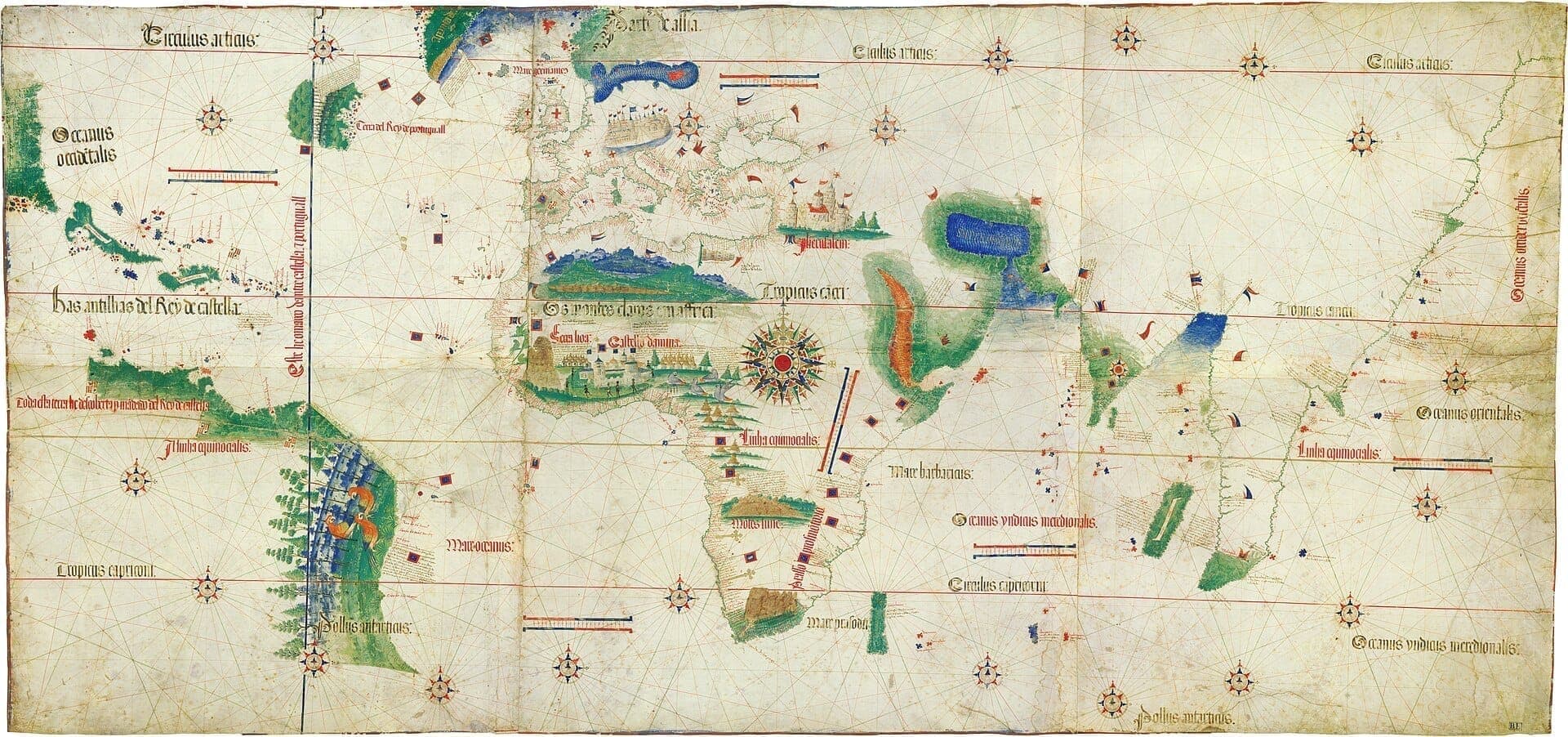Planisfério de Cantino · anonymous Portuguese (1502) · 1502