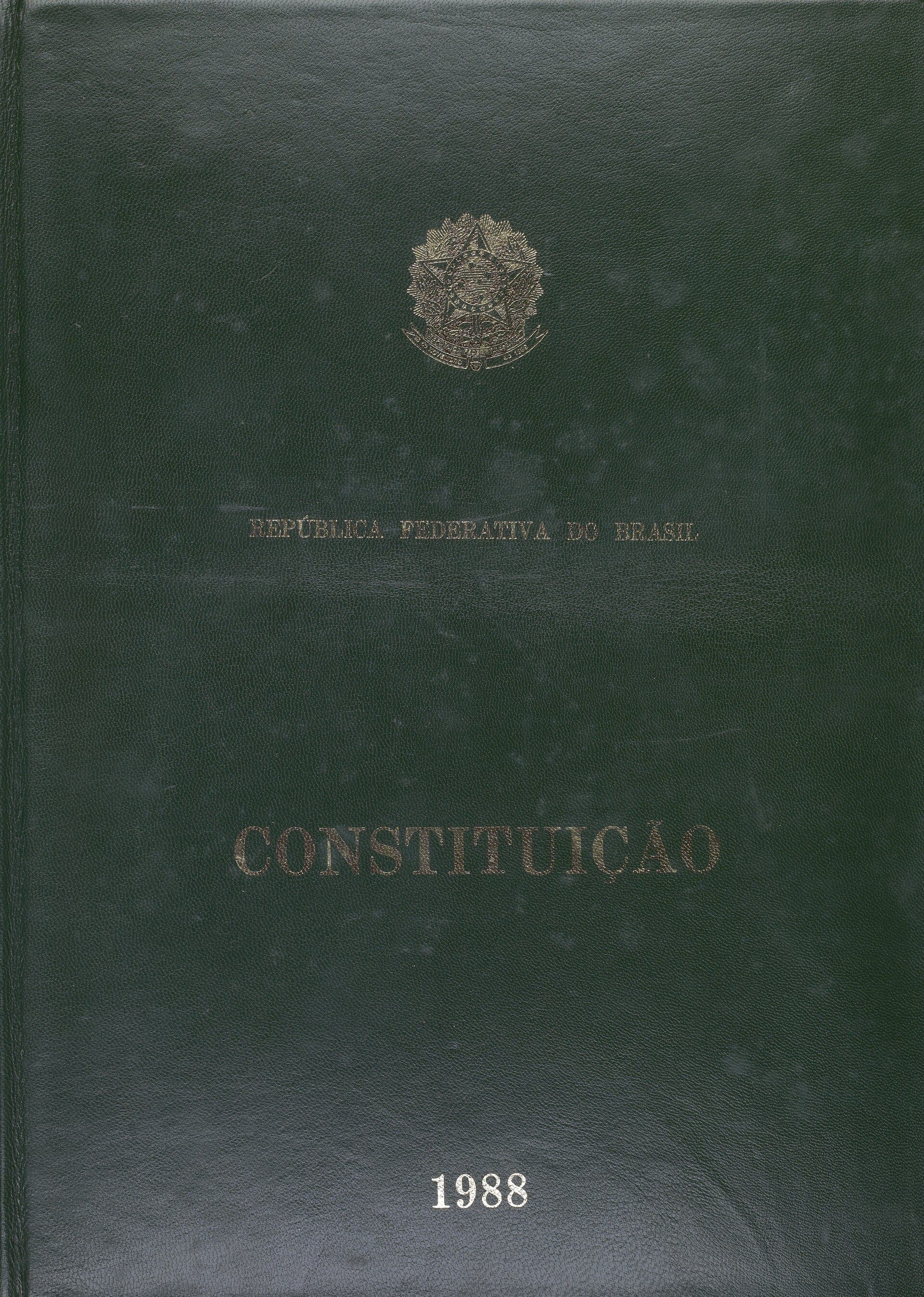 Capa da Constituição de 1988 · Assembleia Nacional Constituinte 1987/1988 · 1988