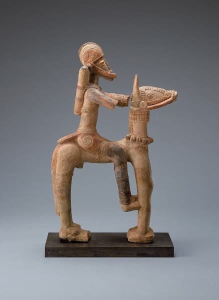 Cavaleiro em terracota, atual Mali, séculos XIII a XV · Franko Khoury · 2009-03-01
