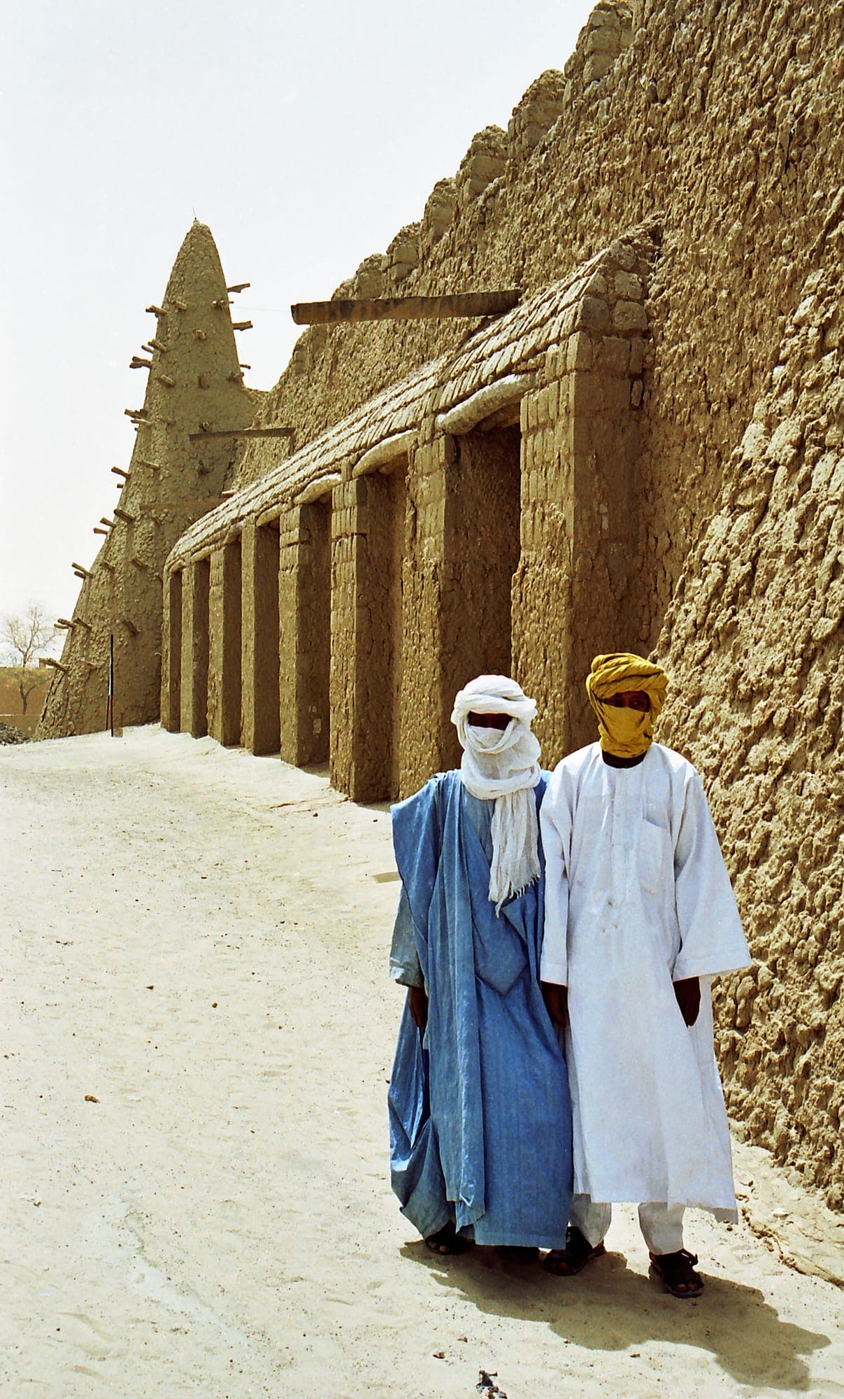 Mesquita de Djinguereber, Tombuctu, fotografada em 2020 · Dr. Ondřej Havelka (cestovatel) · 2020-01-24 16:27:29