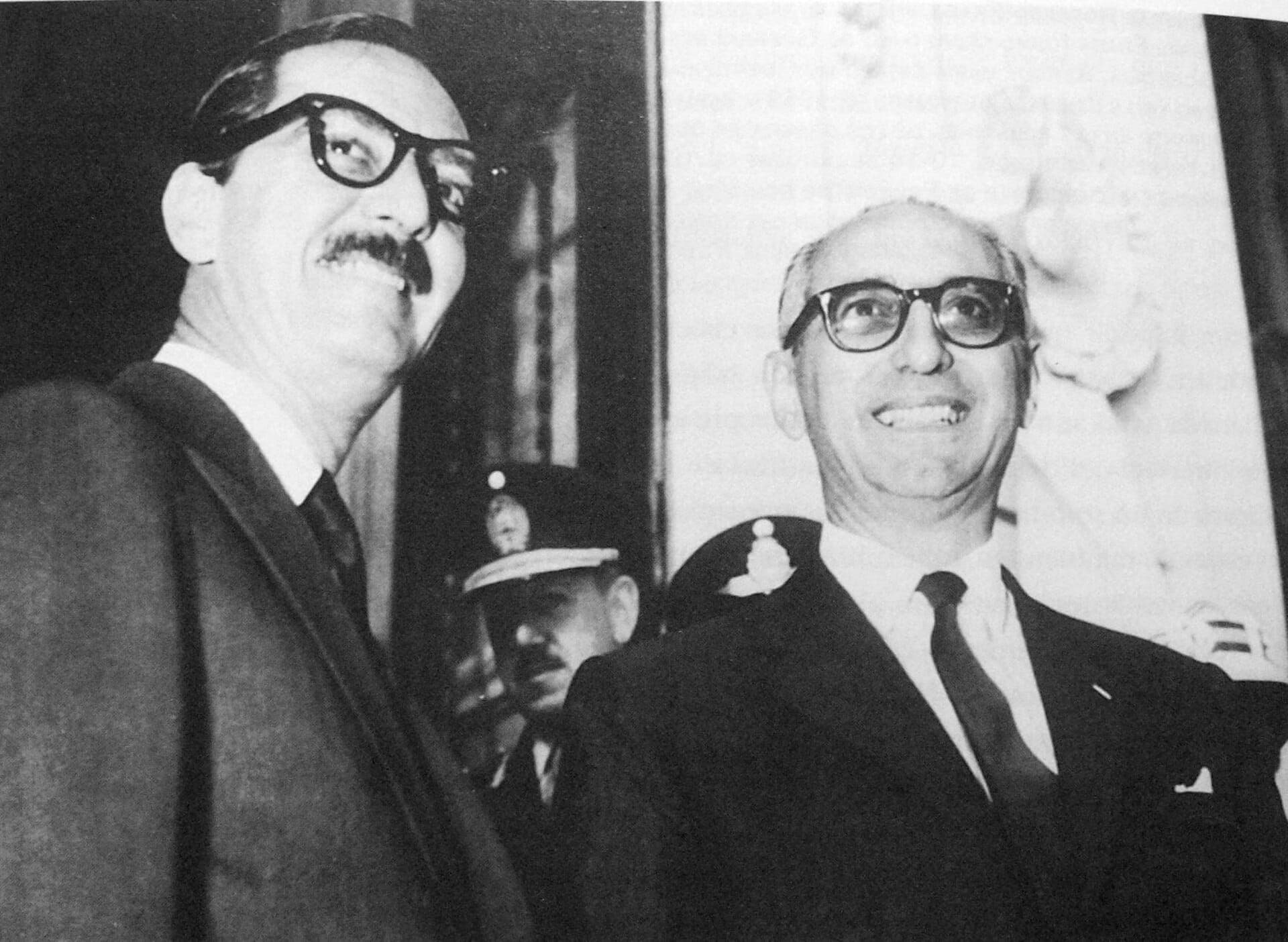 Jânio com o presidente argentino Arturo Frondizi, abril de 1961 · Unknown author Unknown author · 1961-04-21