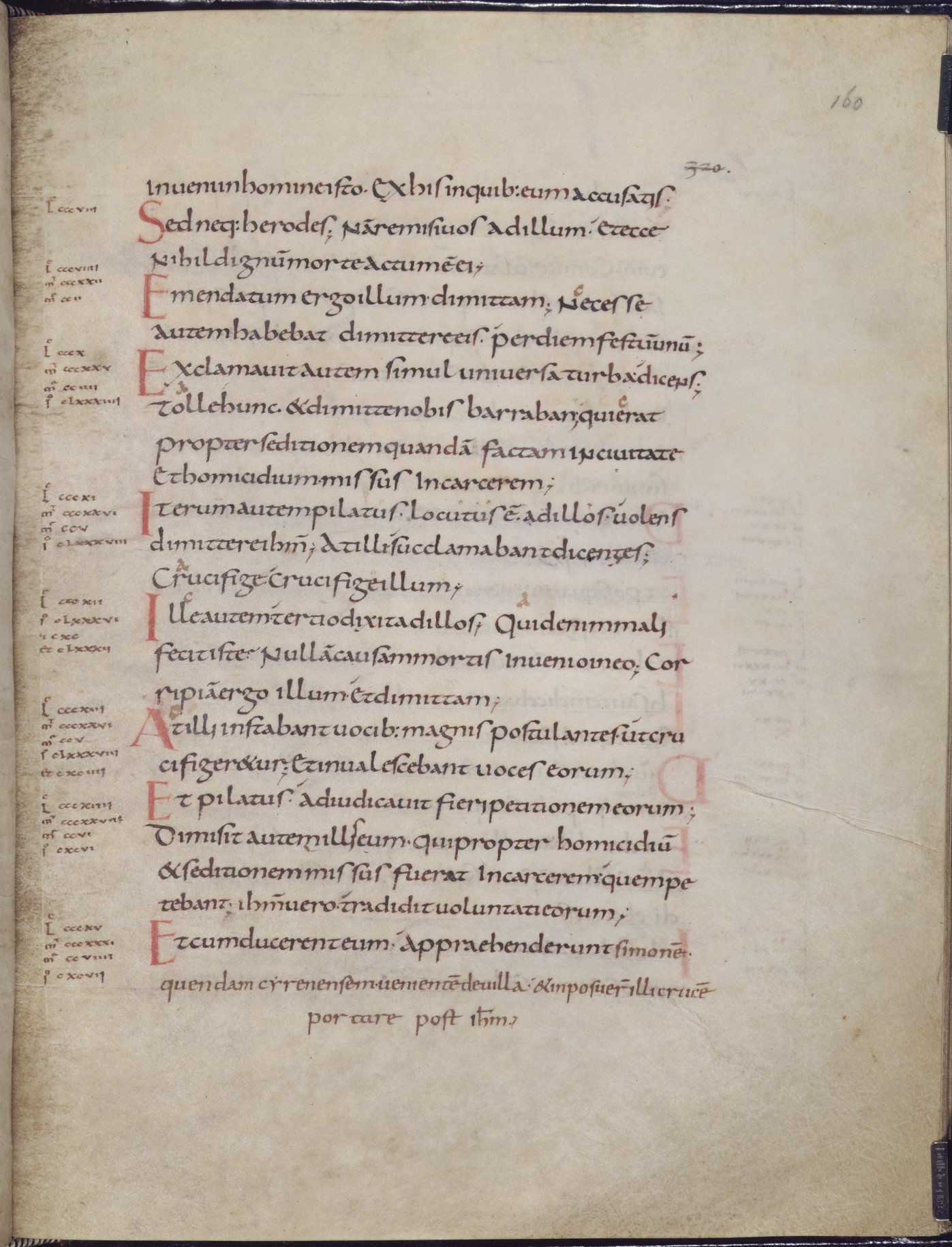 Página de um evangeliário carolíngio, British Library · autoria não identificada · 2010-12