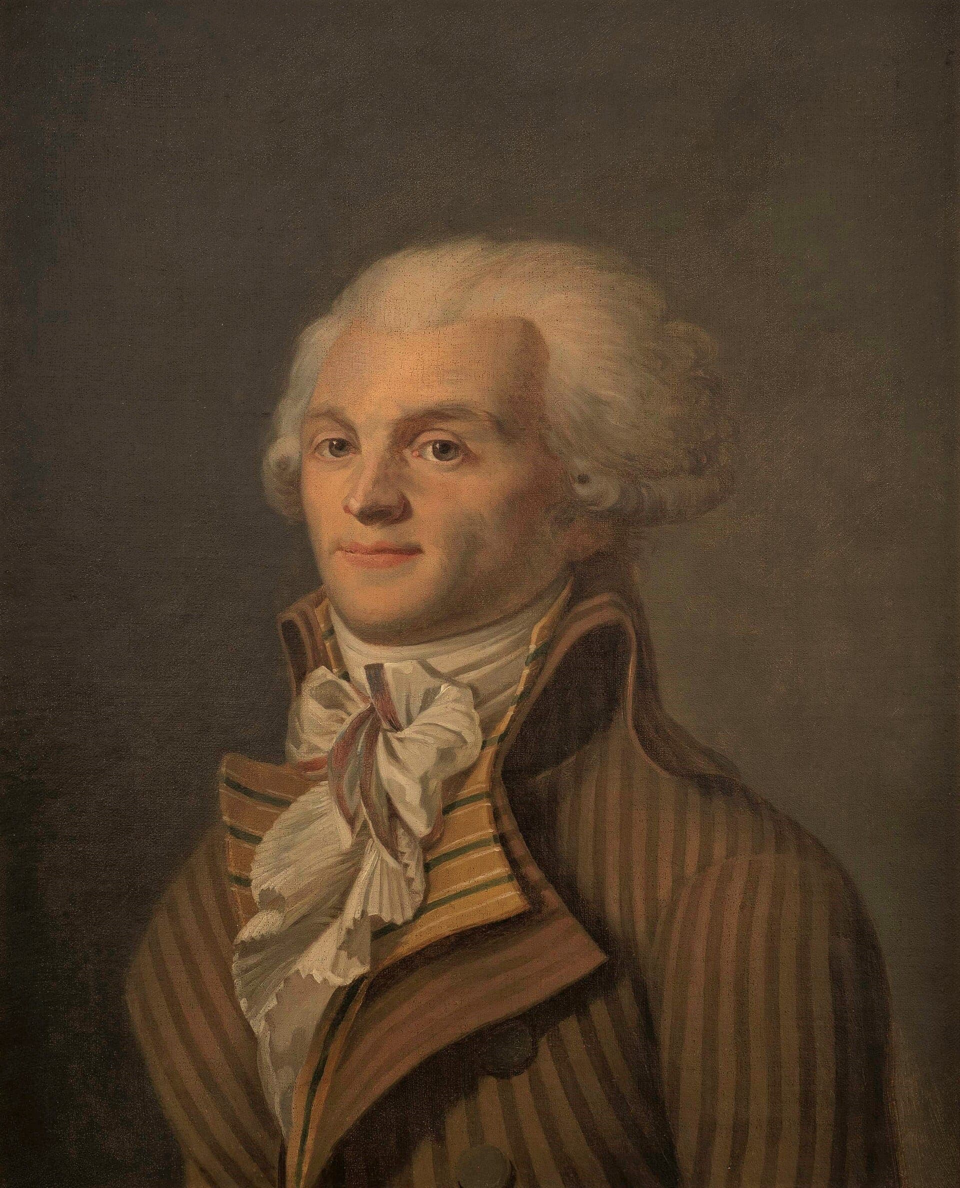 Maximilien Robespierre, retrato de cerca de 1790 · Unidentified painter · circa 1790