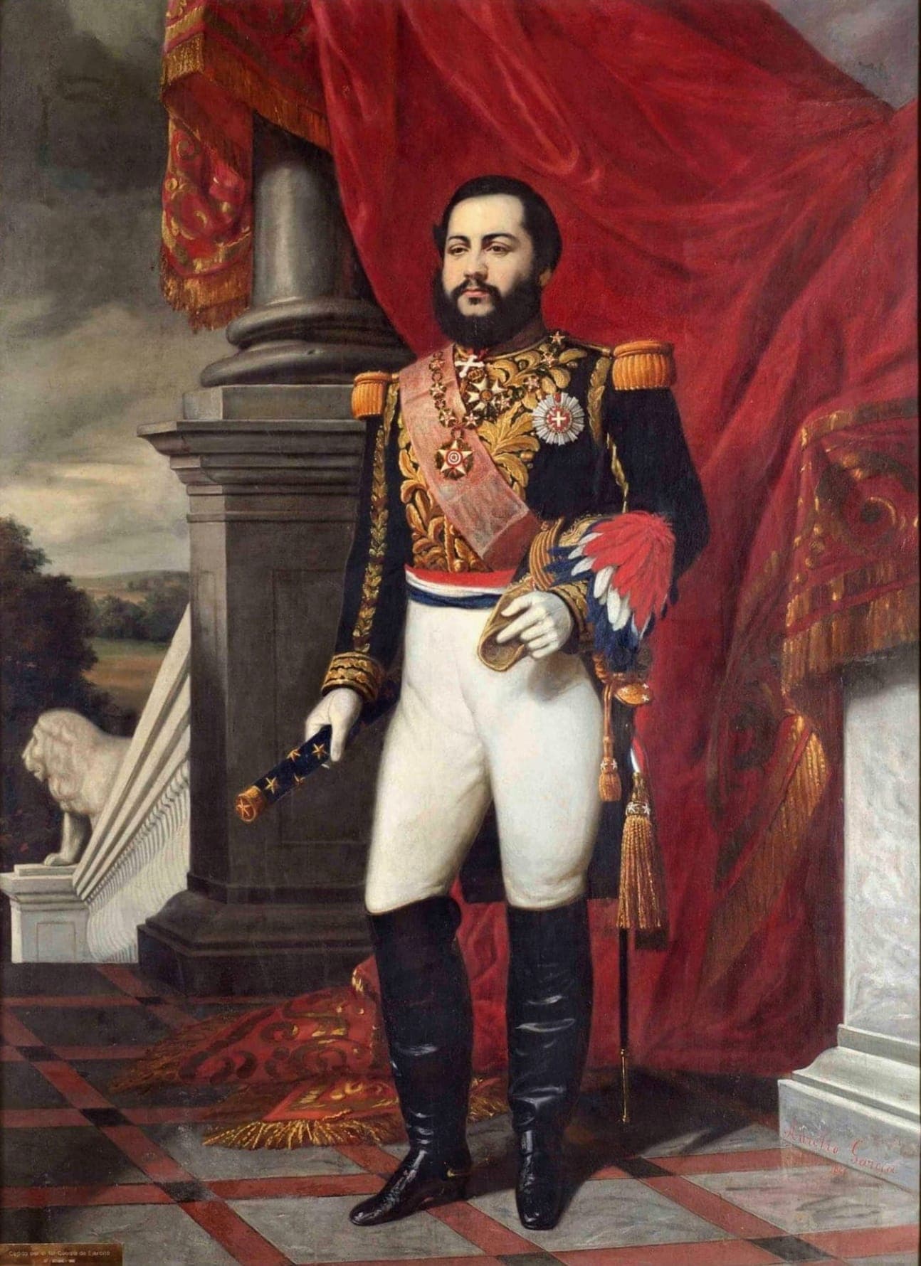 Francisco Solano López em 1866 · Aurelio García (1846–1869) · 1866