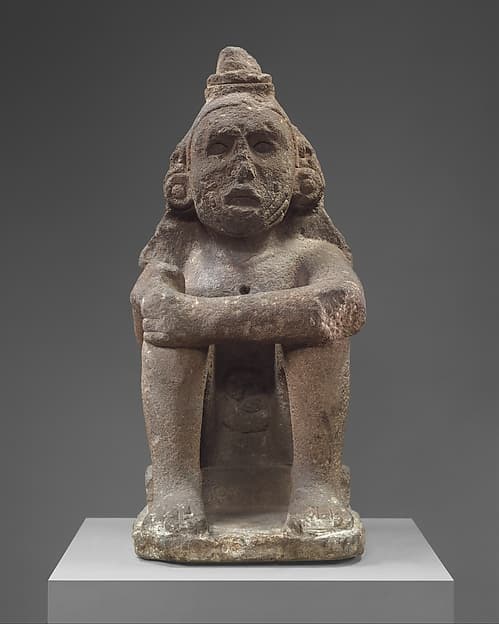 Macuilcoatl · Mexica (Aztec) · 1450–1521 CE · Basalt, stucco