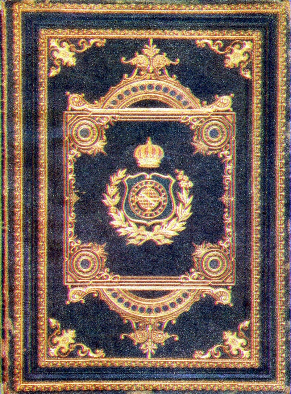Capa da Constituição Política do Império do Brasil, 1824 · Government of Empire of Brazil/Governo do Império do Brasil · 1824
