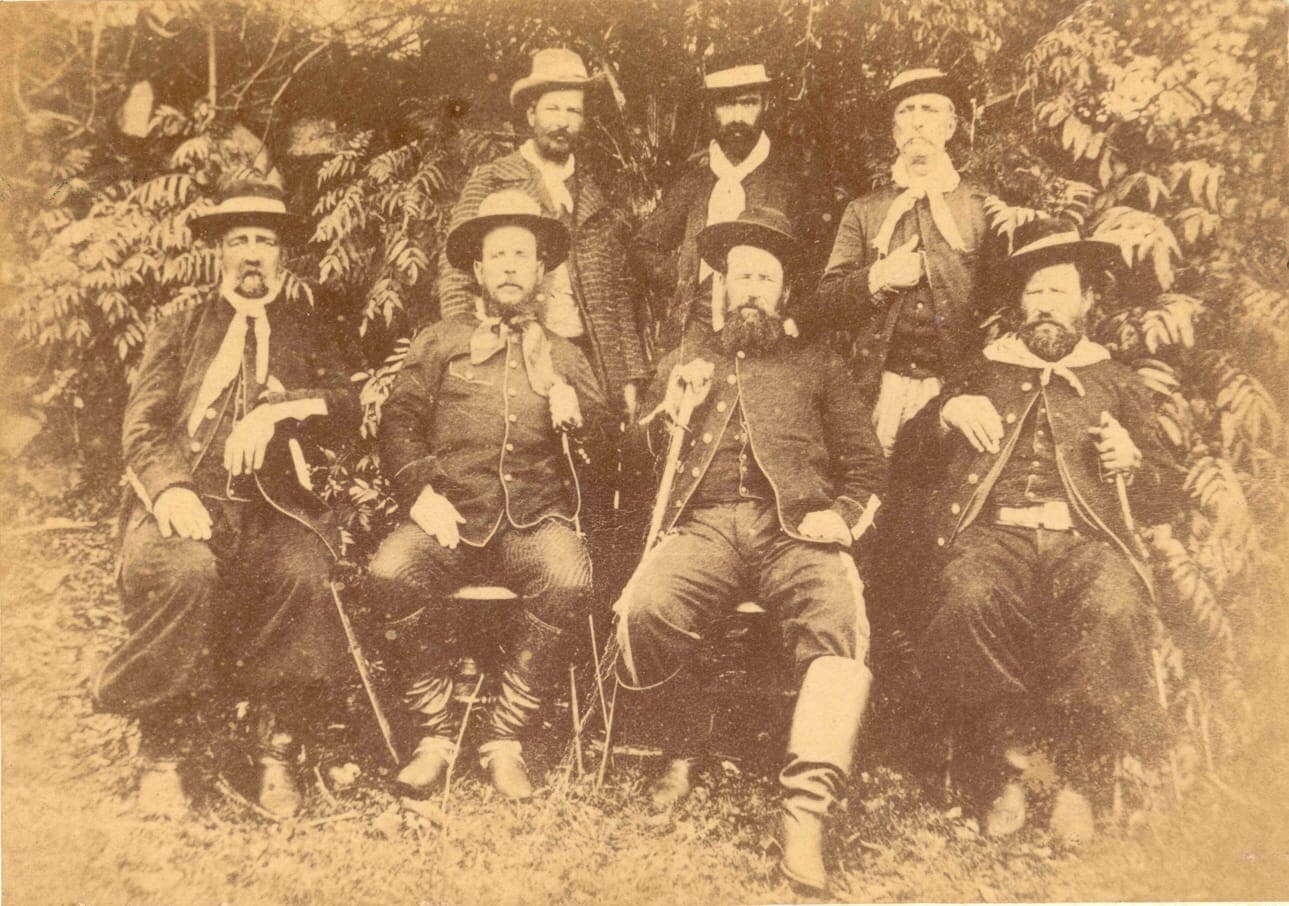 Gumercindo Saraiva e seus comandantes, 1893 · Unknown author Unknown author · 1893