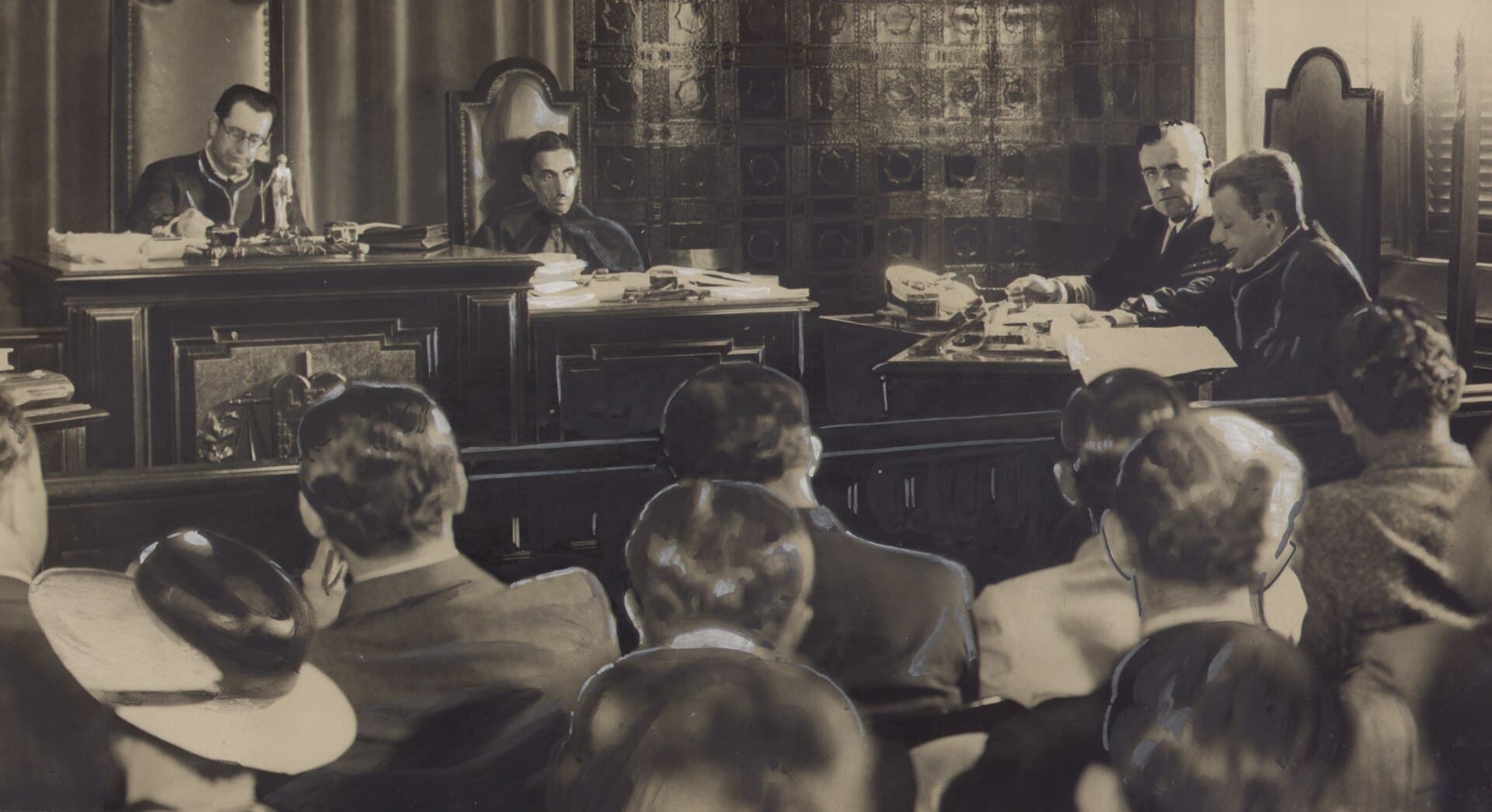 Julgamento dos líderes de 1935 no Tribunal de Segurança Nacional · Unknown Unknown · 1937