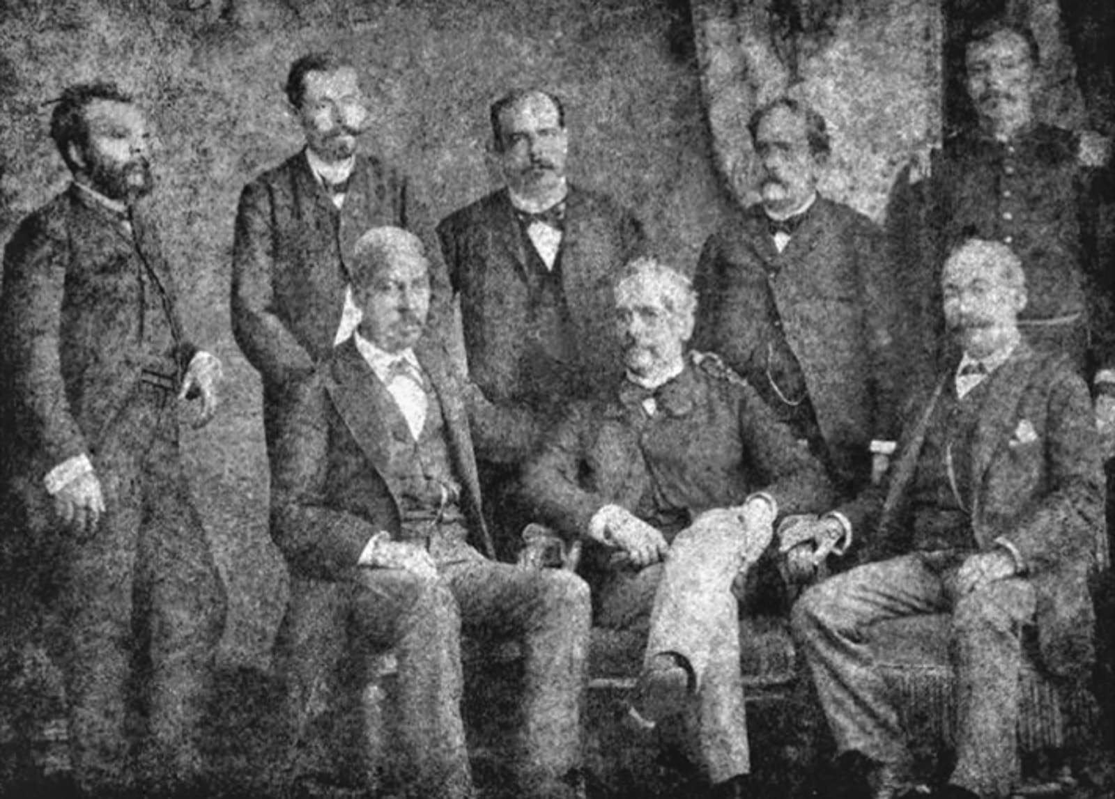 Líderes da Confederação Abolicionista · desconhecido · 1890