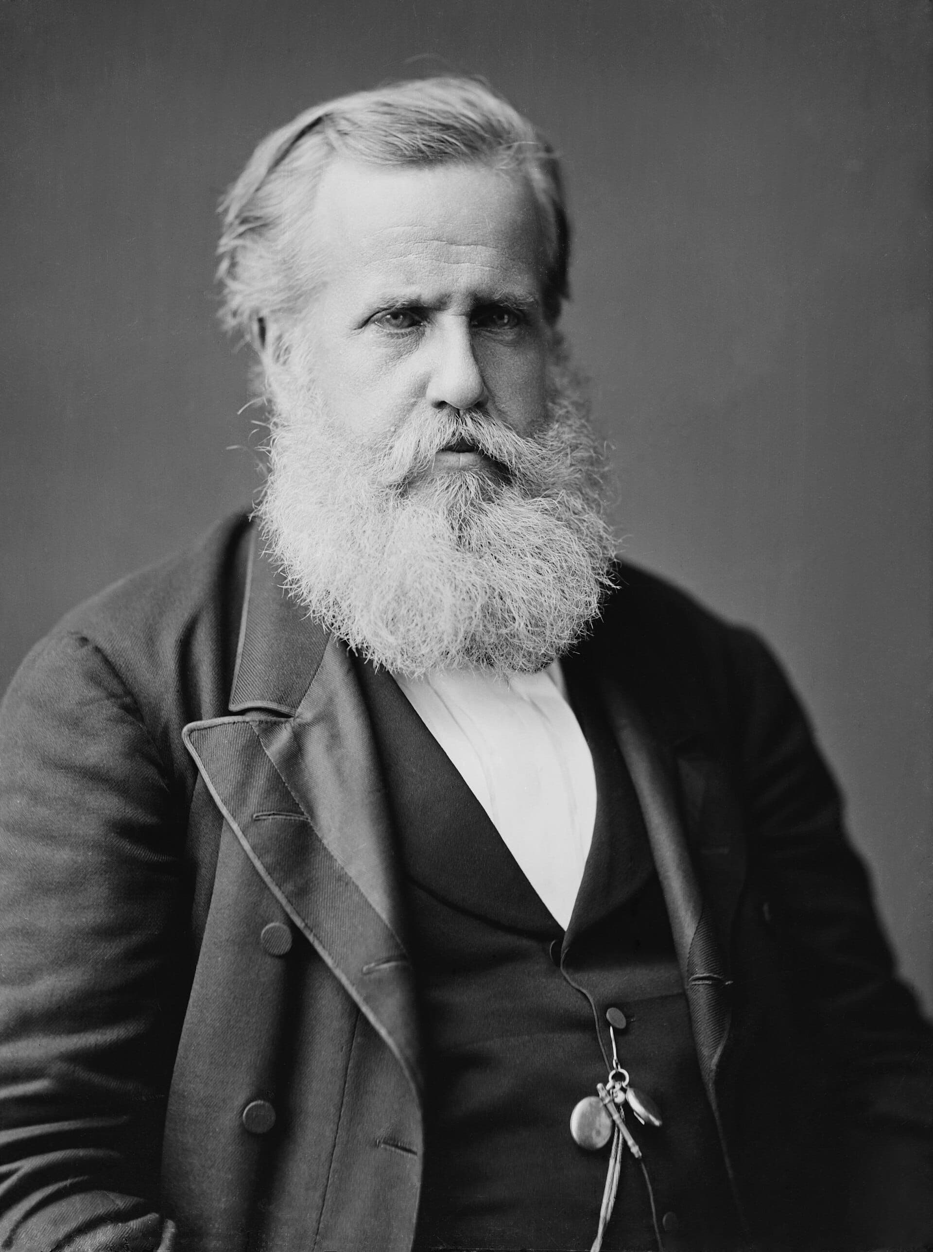 Dom Pedro II fotografado em 1876 · Mathew Benjamin Brady / Levin Corbin Handy · 1876