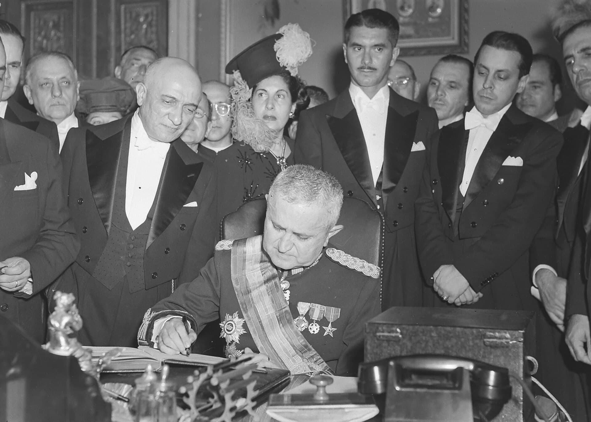 A posse de Dutra, 31 de janeiro de 1946 · Unknown Unknown · 31 January 1946