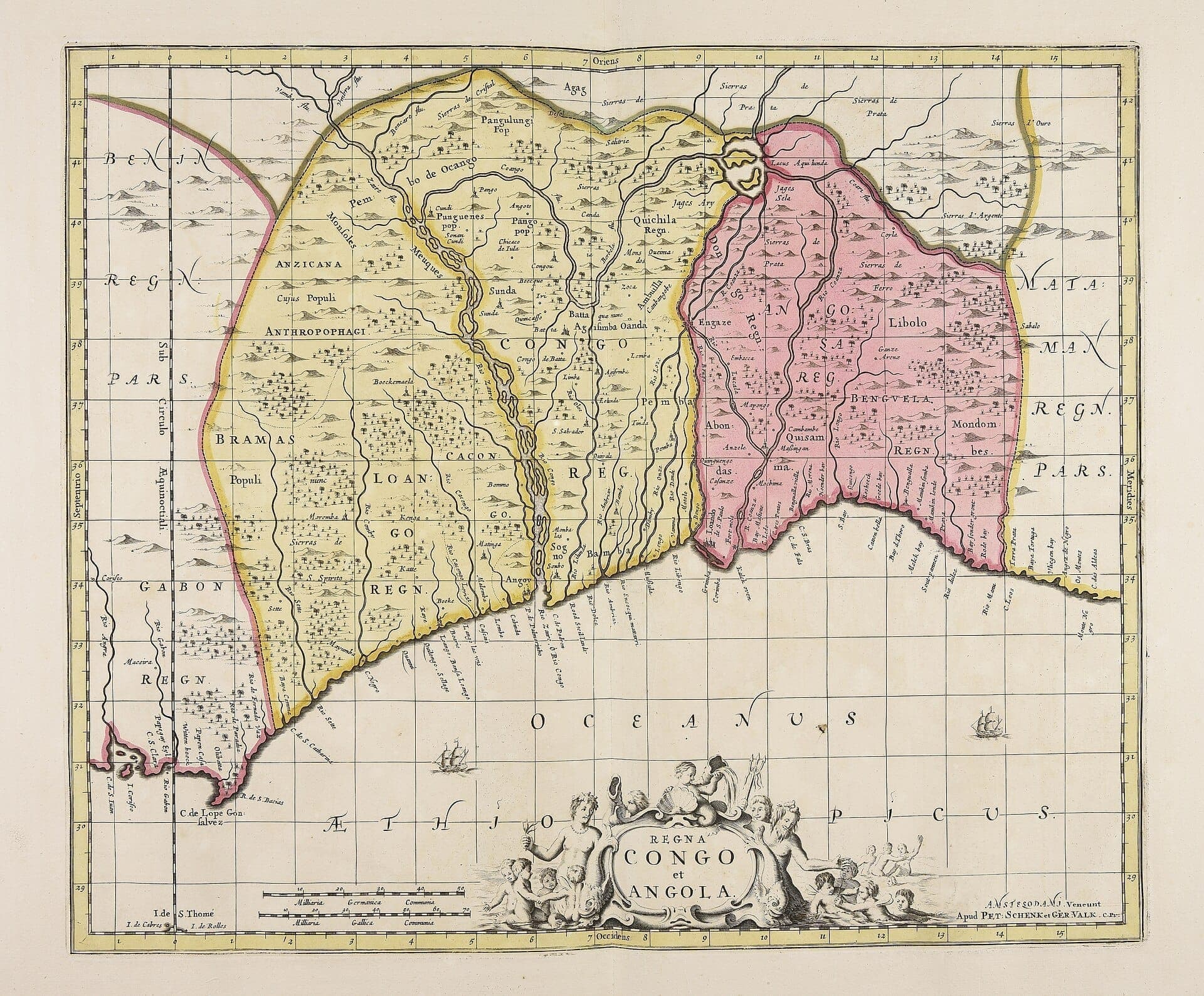 Os reinos do Congo e de Angola · autoria não identificada · between 1686 and 1719