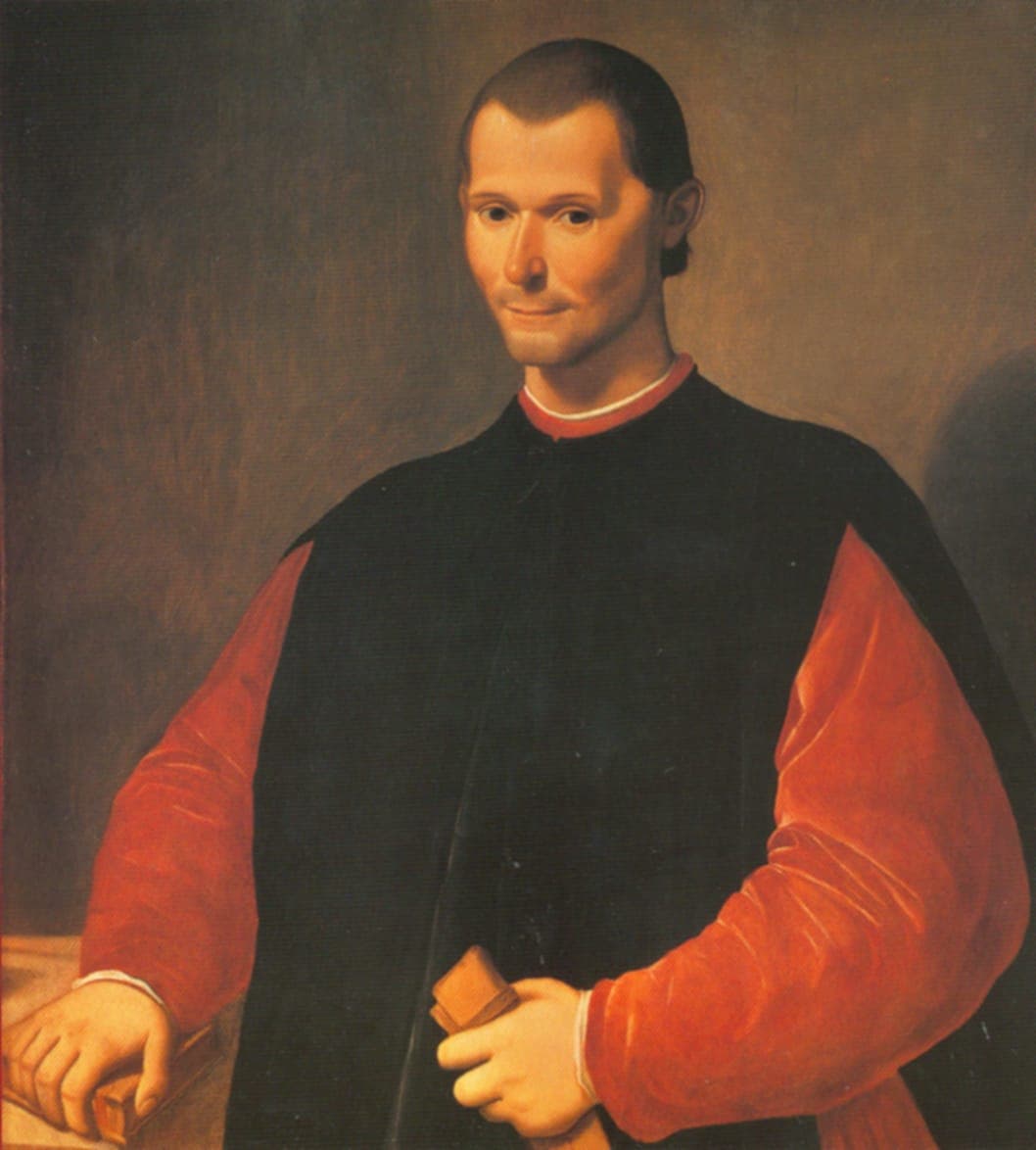 Nicolau Maquiavel, retrato de Santi di Tito, segunda metade do século 16 · Santi di Tito · from 1550 until 1600