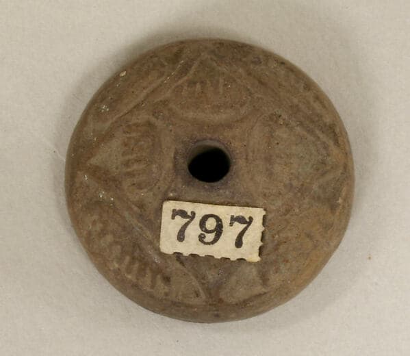 Spindle Whorl · Mexican · 10th–early 16th century · Ceramic