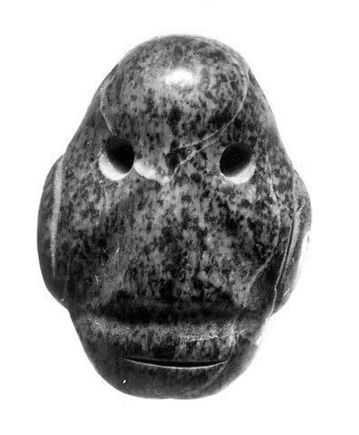 Head Pendant · Mezcala · 1st–8th century · Stone